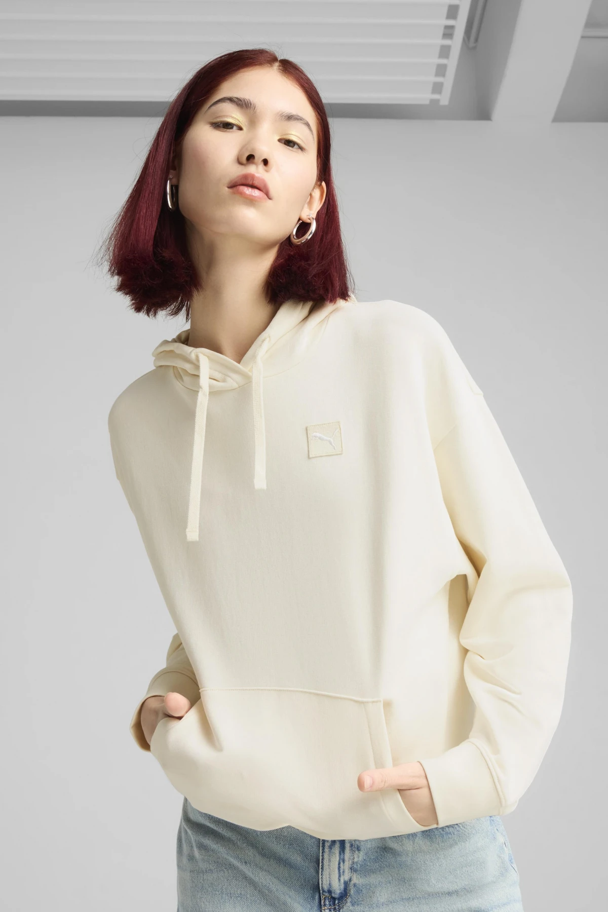 Толстовка ESS ELEVATED Comfort Hoodie 68501899 Puma XXL Кремовий — фото 1