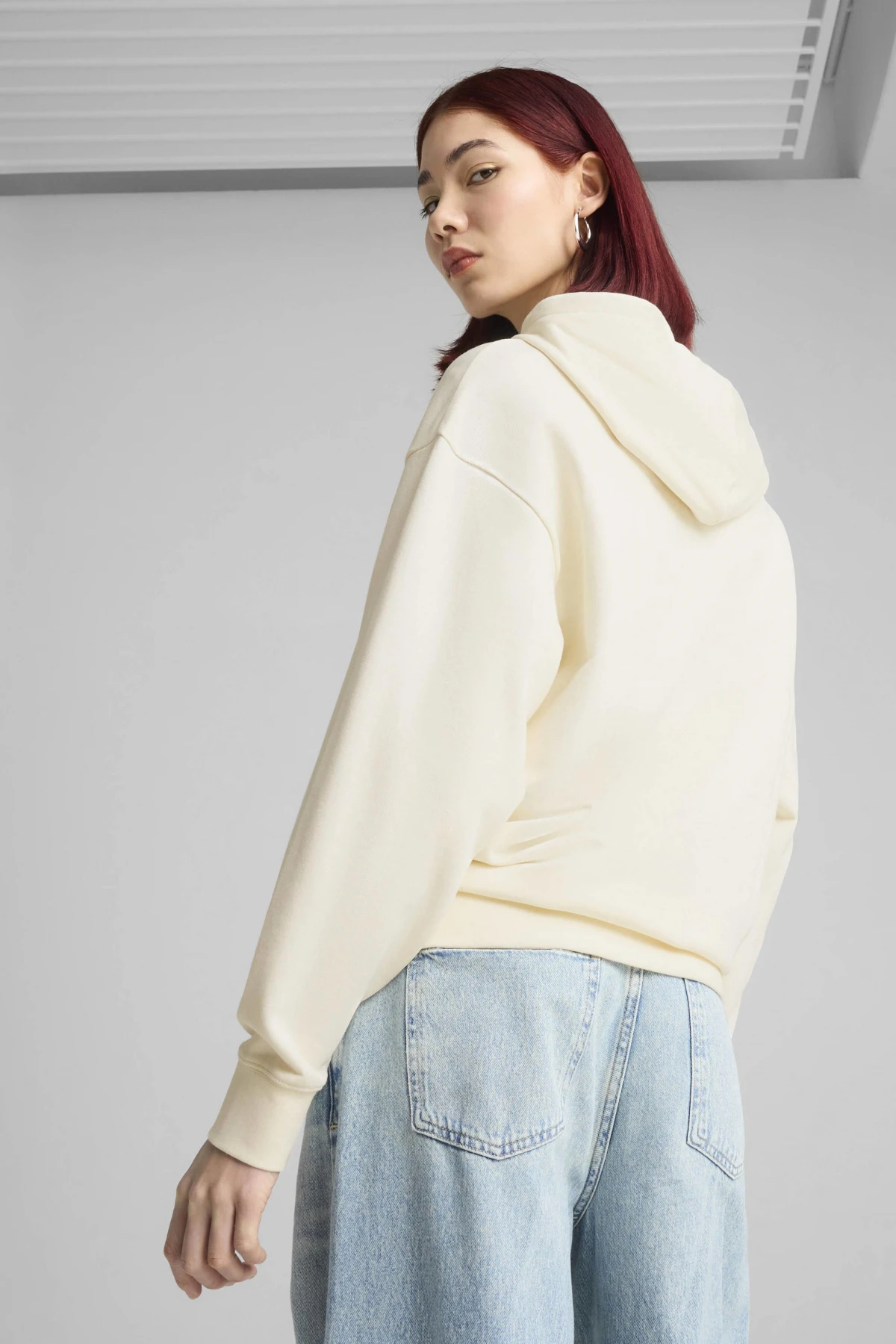 Толстовка ESS ELEVATED Comfort Hoodie 68501899 Puma XXL Кремовий — фото 4