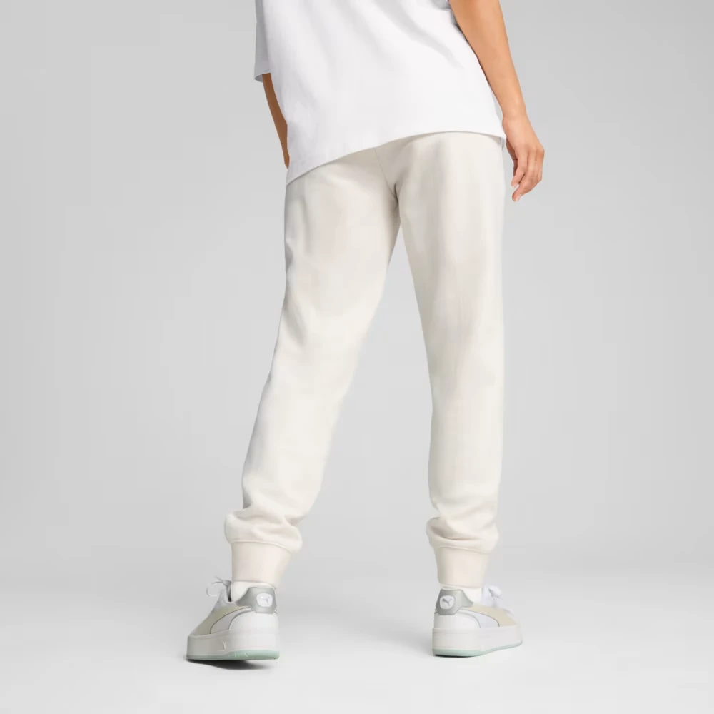 Спортивні штани ESS ELEVATED Sweatpants 68501999 Puma L Кремовий — фото 4