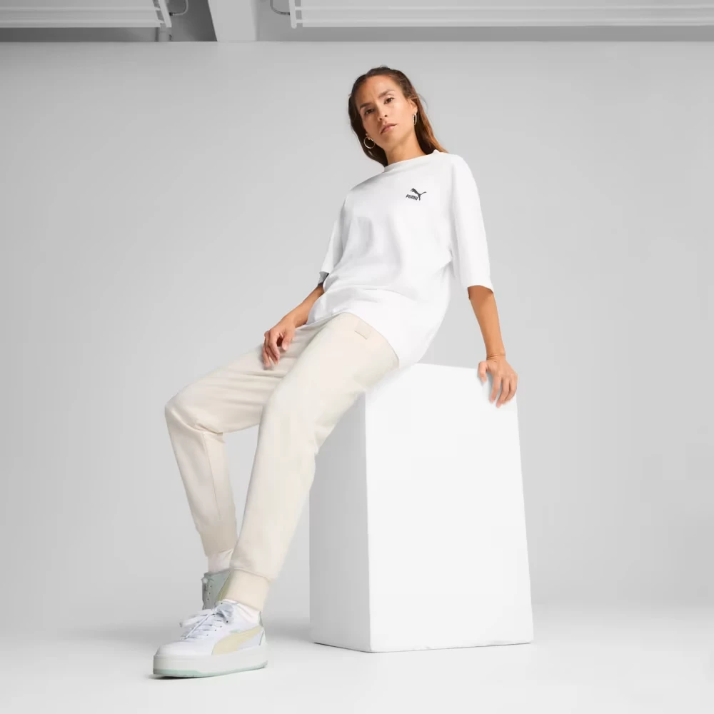 Спортивні штани ESS ELEVATED Sweatpants 68501999 Puma L Кремовий — фото 5
