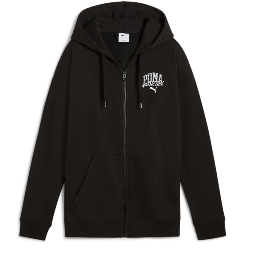 Толстовка PUMA CLASS Full-Zip Hoodie 68503301 Puma L Чорний — фото 1