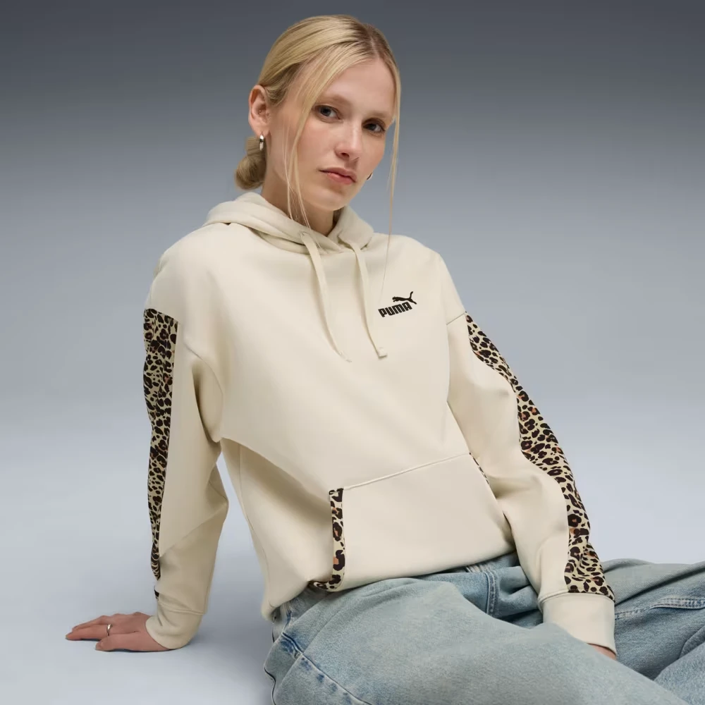 Худі ESS GRAPHIC Animal Hoodie 68808487 Puma S Кремовий — фото 1