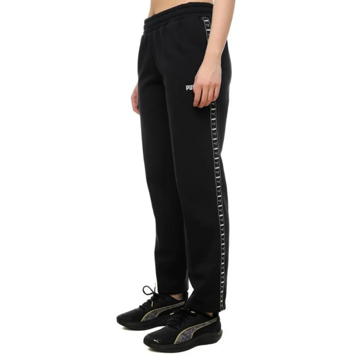 Спортивні штани ESS TAPE Sweatpants 68809801 Puma L Чорний — фото 4