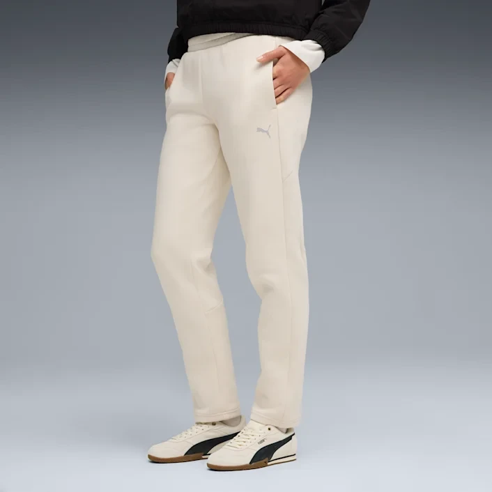 Спортивні штани EVOSTRIPE Sweatpants 68814387 Puma S Кремовий — фото 1