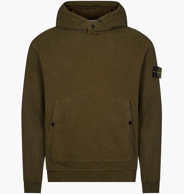 Худі Stone Island Logo Hoodie Olive 791561720-V0058 — фото 1