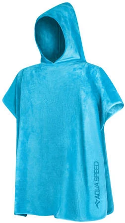 Рушник пончо Aqua Speed KID'S PONCHO 9328 блакитний Діт 70х120 см — фото 1