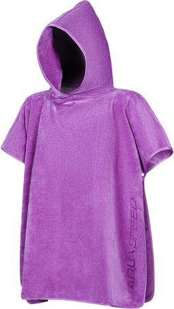 Рушник пончо Aqua Speed KID'S PONCHO 7336 фіолетовий Діт 70x120 см — фото 1