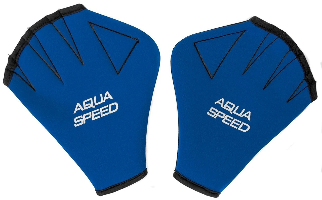 Рукавички для плавання Aqua Speed NEOPREN GLOVES 6090 синій Уні M 20,5х16см — фото 1