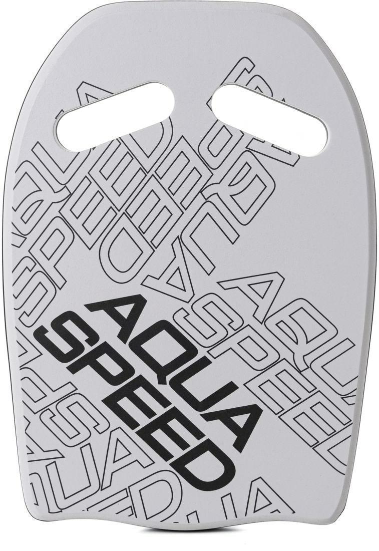 Дошка для плавання Aqua Speed WAVE KICKBOARD 3981 сірий Уні 43x28x3,6cм — фото 1