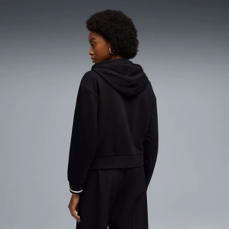 Кофта PUMA CLASS Full-Zip Hoodie 69187801 Puma L Чорний — фото 3