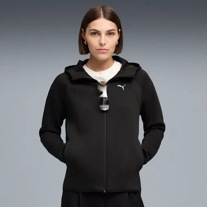 Толстовка EVOSTRIPE Full-Zip Hoodie DK 69189801 Puma L Чорний — фото 1