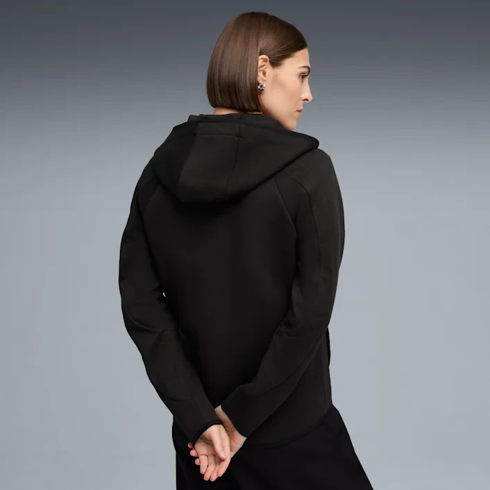 Толстовка EVOSTRIPE Full-Zip Hoodie DK 69189801 Puma L Чорний — фото 4