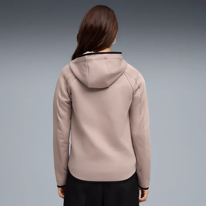 Толстовка EVOSTRIPE Full-Zip Hoodie DK 69189888 Puma L Бежевий — фото 4