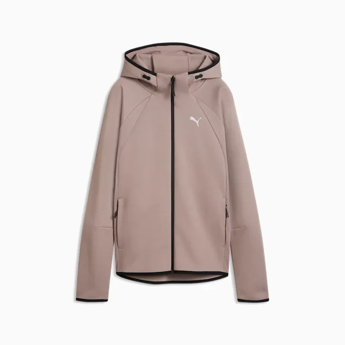 Толстовка EVOSTRIPE Full-Zip Hoodie DK 69189888 Puma L Бежевий — фото 6