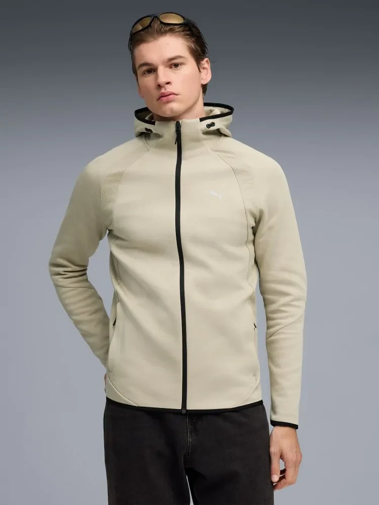 Толстовка EVOSTRIPE FZ Hoodie 69219061 Puma XXL Бежевий — фото 1