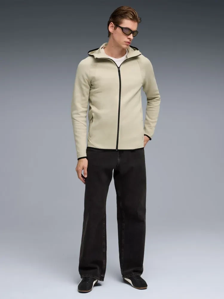 Толстовка EVOSTRIPE FZ Hoodie 69219061 Puma XXL Бежевий — фото 7