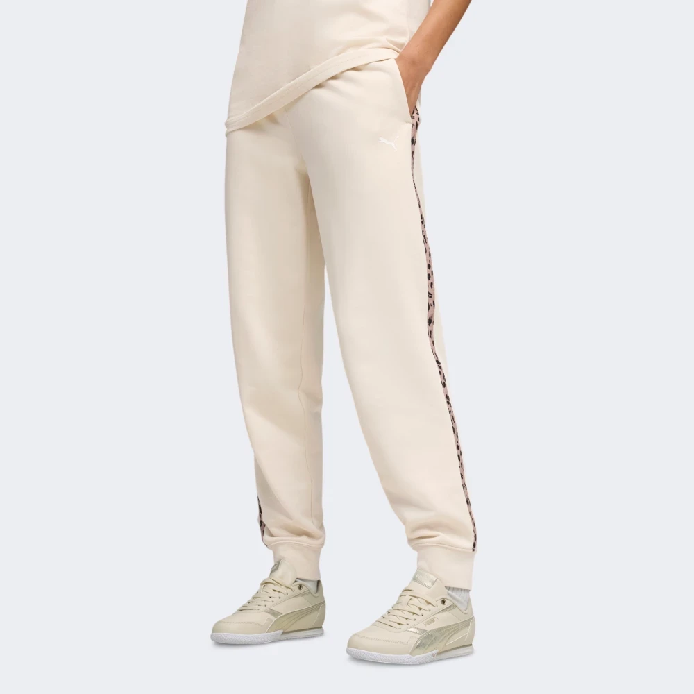 Спортивні штани ESS GRAPHIC Animal Pants 69246487 Puma M Білий — фото 1