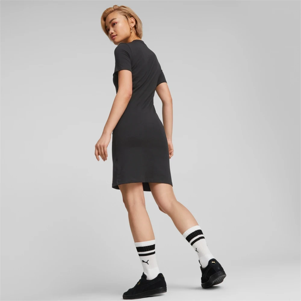 Сукня ESS Slim Tee Dress 84834901 Puma S Чорний — фото 4