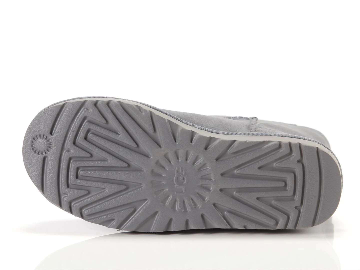 Черевики жіночі Ugg Classic Mini Side Logo Grey (11134962-LGH) — фото 5