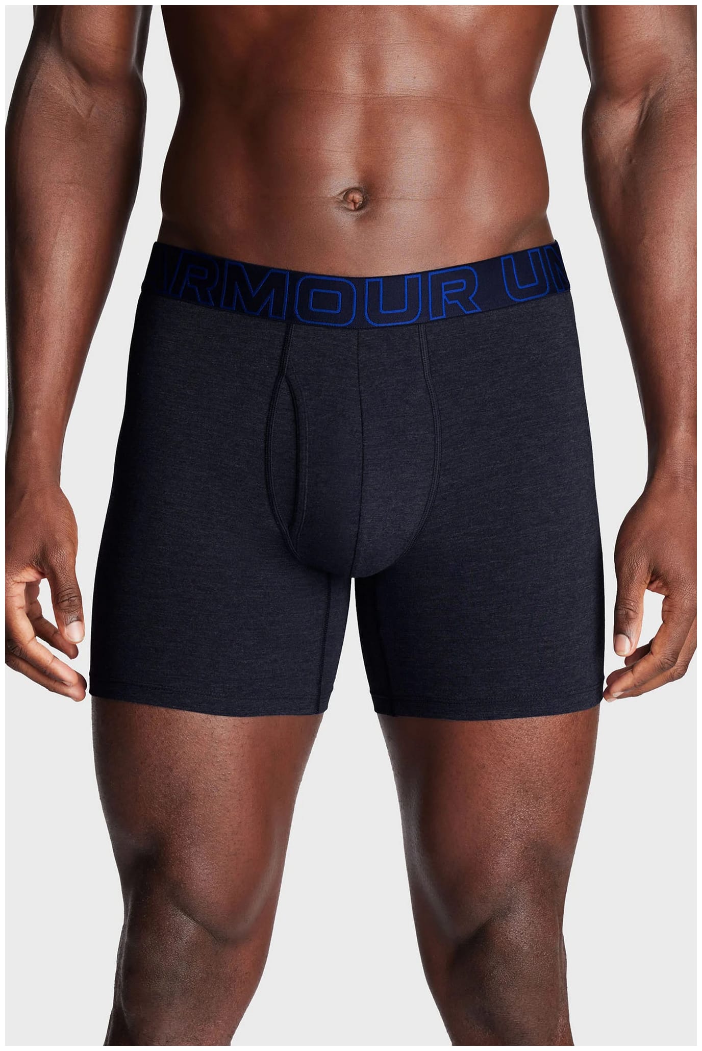 Труси-боксерки чоловічі Under Armour Ua Performance Cotton - Solid 6 3Pk (1383889-410) — фото 7