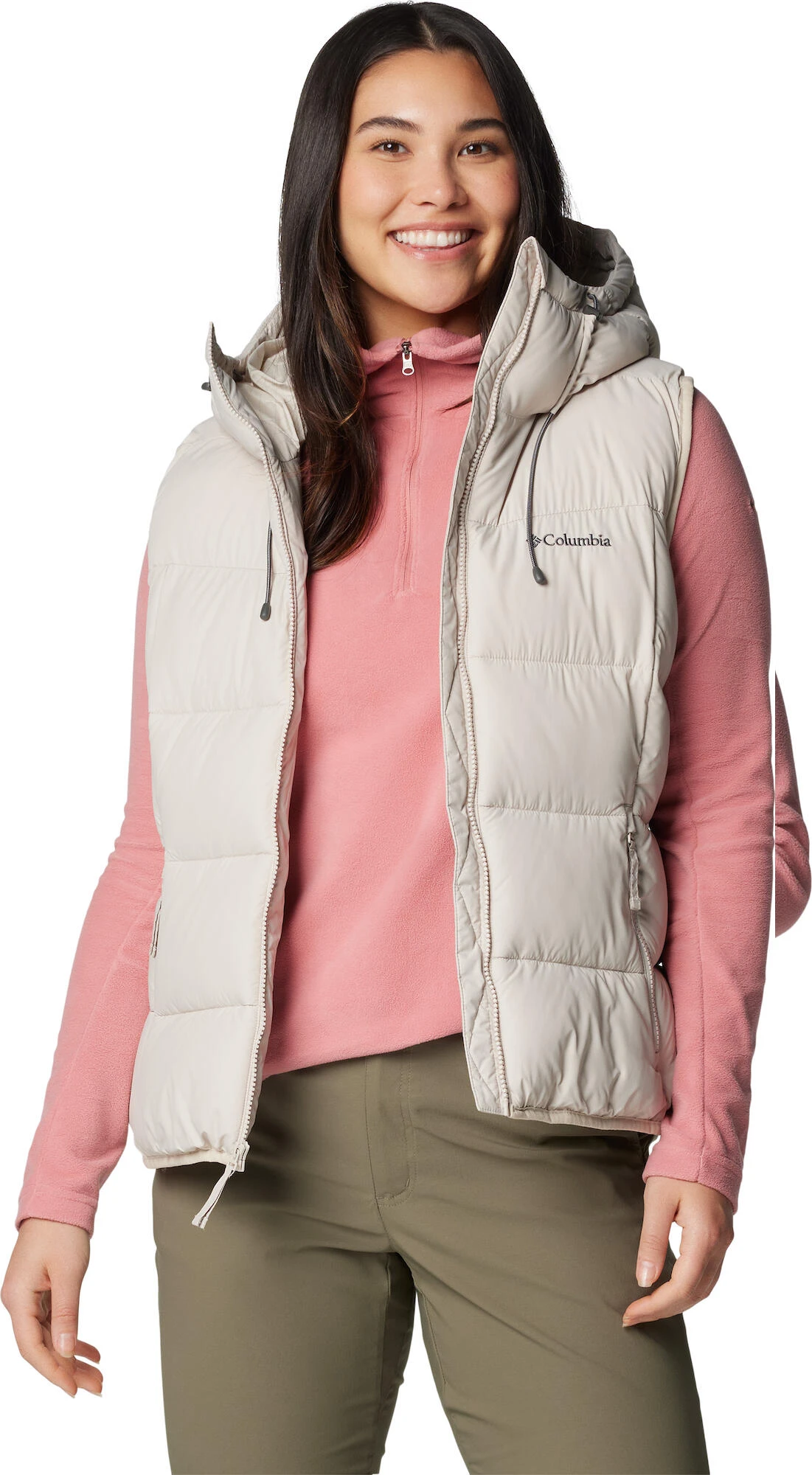 Жилетка жіноча Columbia Pike Lake™ Ii Insulated V Beige (2051383279) — фото 4