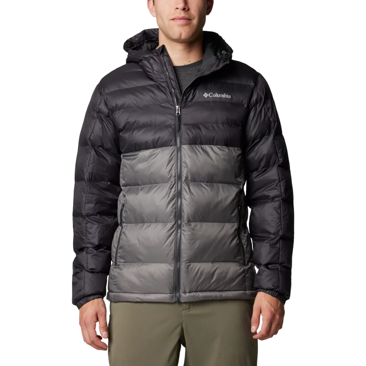 Куртка чоловіча Columbia Buck Butte Ii Insulated Hooded Jacket Grey/Black (2086882023) — фото 1