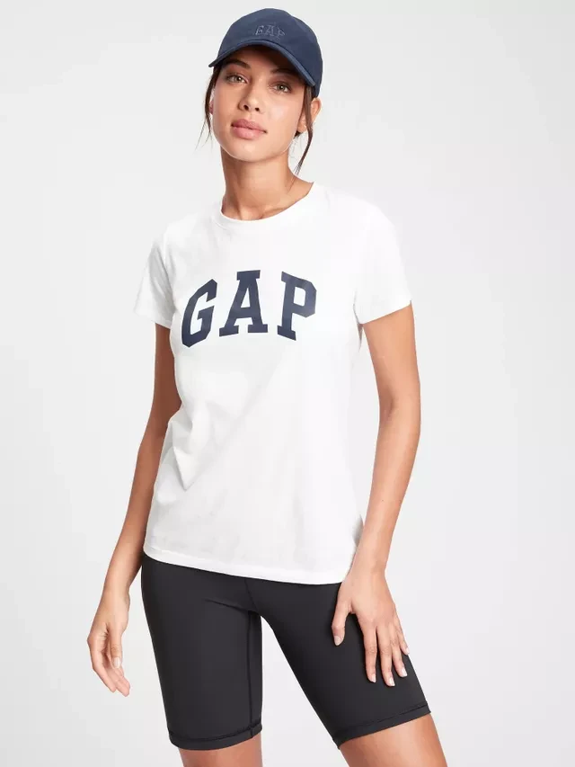 Футболка жіноча Gap Ss Clsc Tee White (268820-06) — фото 1