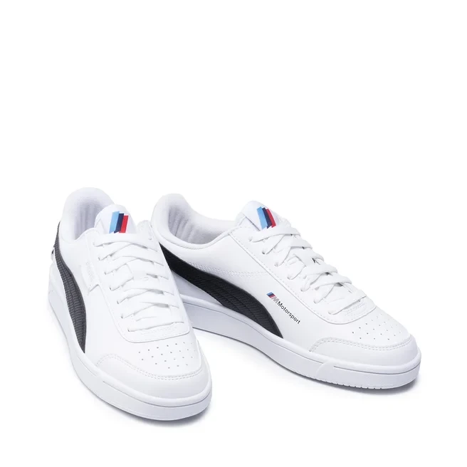Кросівки чоловічі Puma Bmw Mms Court Legend White (306525-02) — фото 3