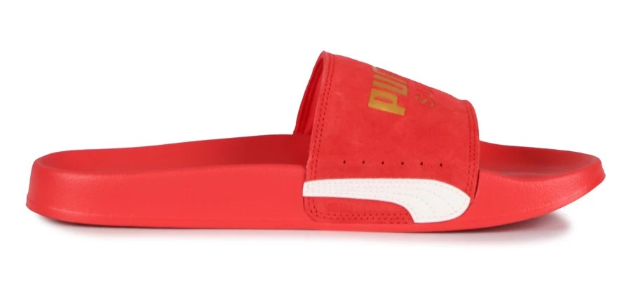 Тапочки унісекс Puma Leadcat 2.0 Suede Classic Red (384872-05) — фото 1