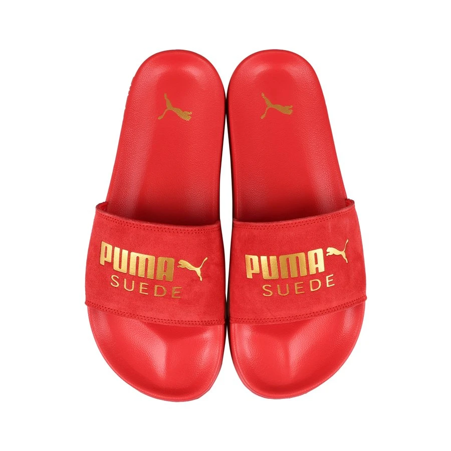 Тапочки унісекс Puma Leadcat 2.0 Suede Classic Red (384872-05) — фото 5