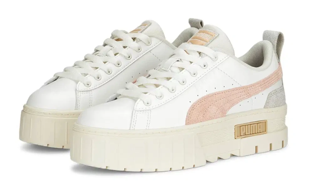 Кросівки жіночі Puma Mayze Thrifted Wns White (389861-02) — фото 4