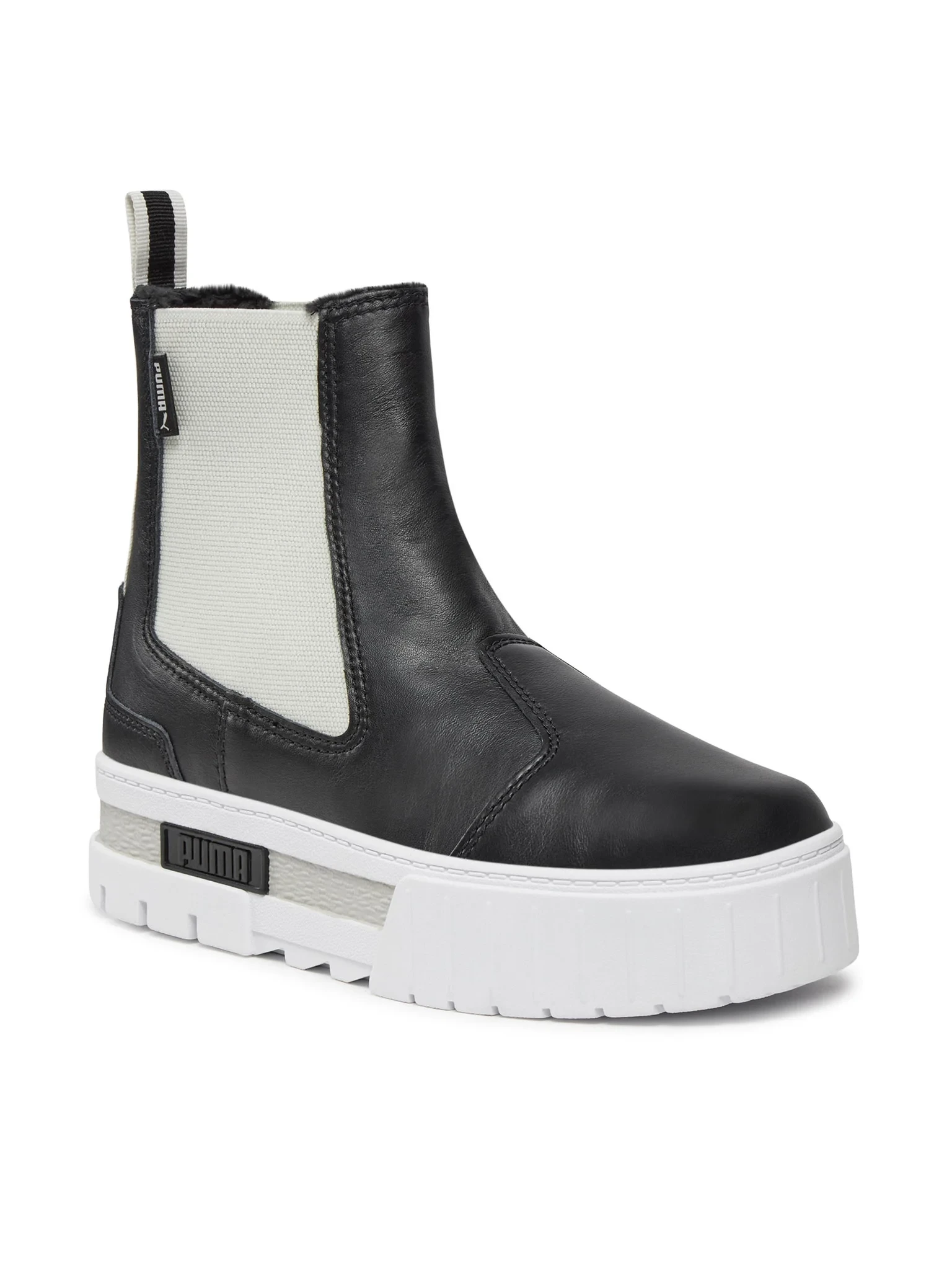 Черевики жіночі Puma Mayze Chelsea Winter Black/Grey (393093-02) — фото 3