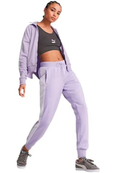 Брюки жіночі Puma Iconic T7 Violet (530083-25) — фото 4