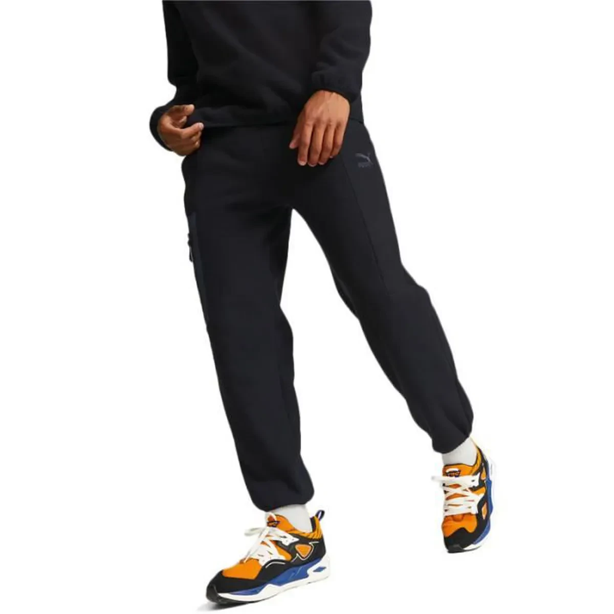 Брюки чоловічі Puma Swxp Polar Fleece Pants Black (535667-01) — фото 4