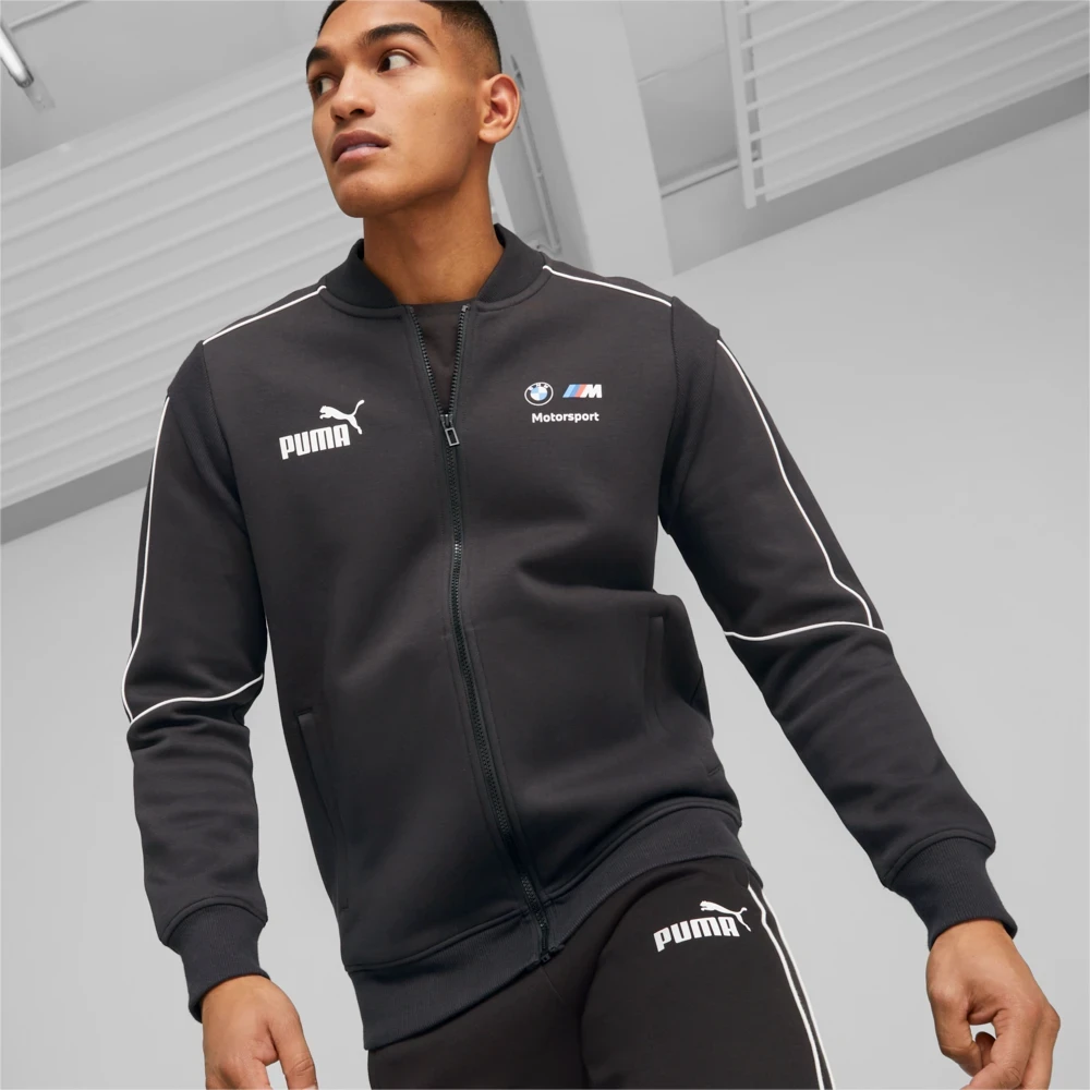 Куртка чоловіча Puma Bmw M Motorsport Mt7 Track Jacket Black (538117-01) — фото 4