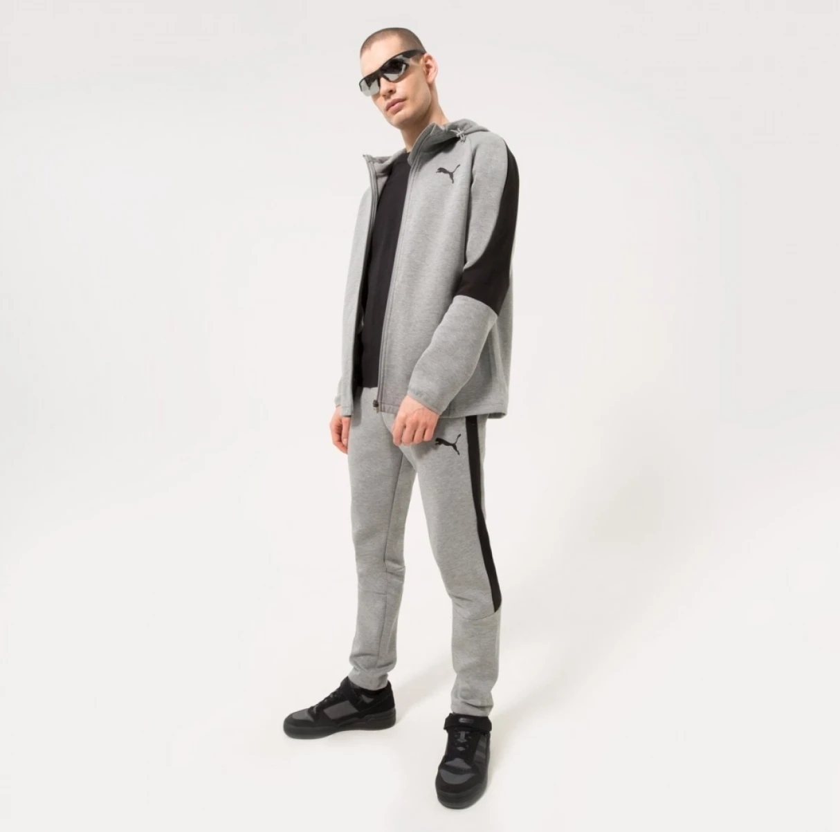 Спортивний костюм чоловічий Puma Evostripe Grey (585812-03_585814-03) — фото 1