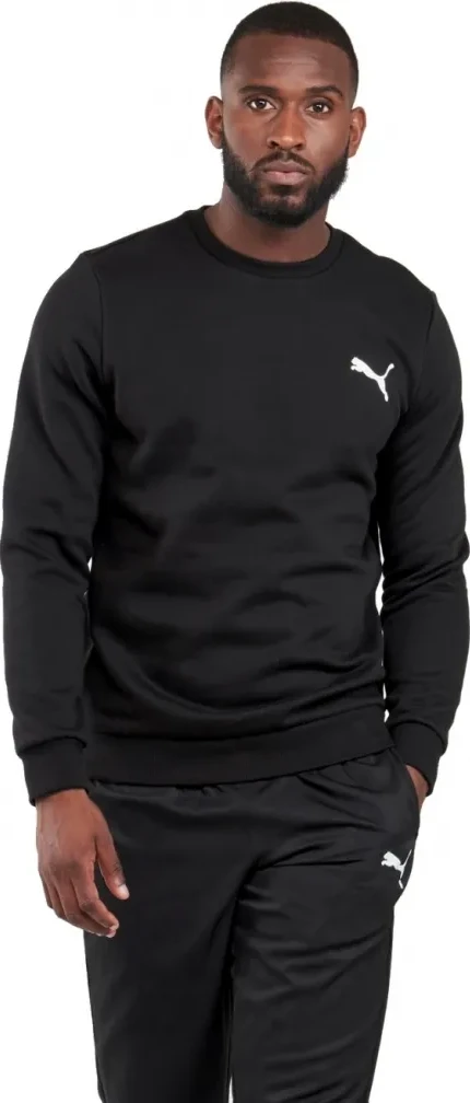 Кофта чоловіча Puma Ess Small Logo Crew Black (586682-51) — фото 3