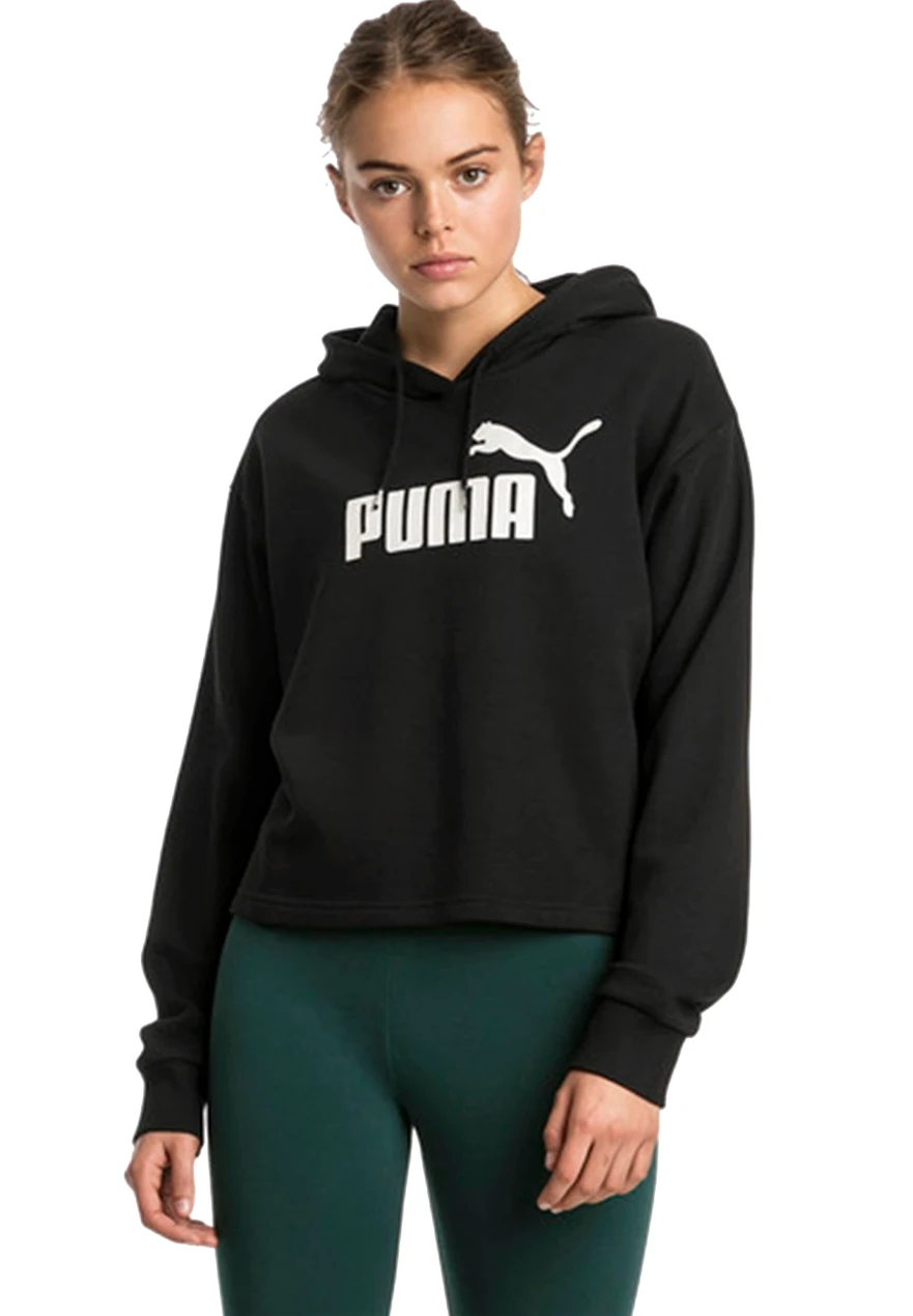 Кофта жіночі Puma Essentials Logo Black (586869-01) — фото 1