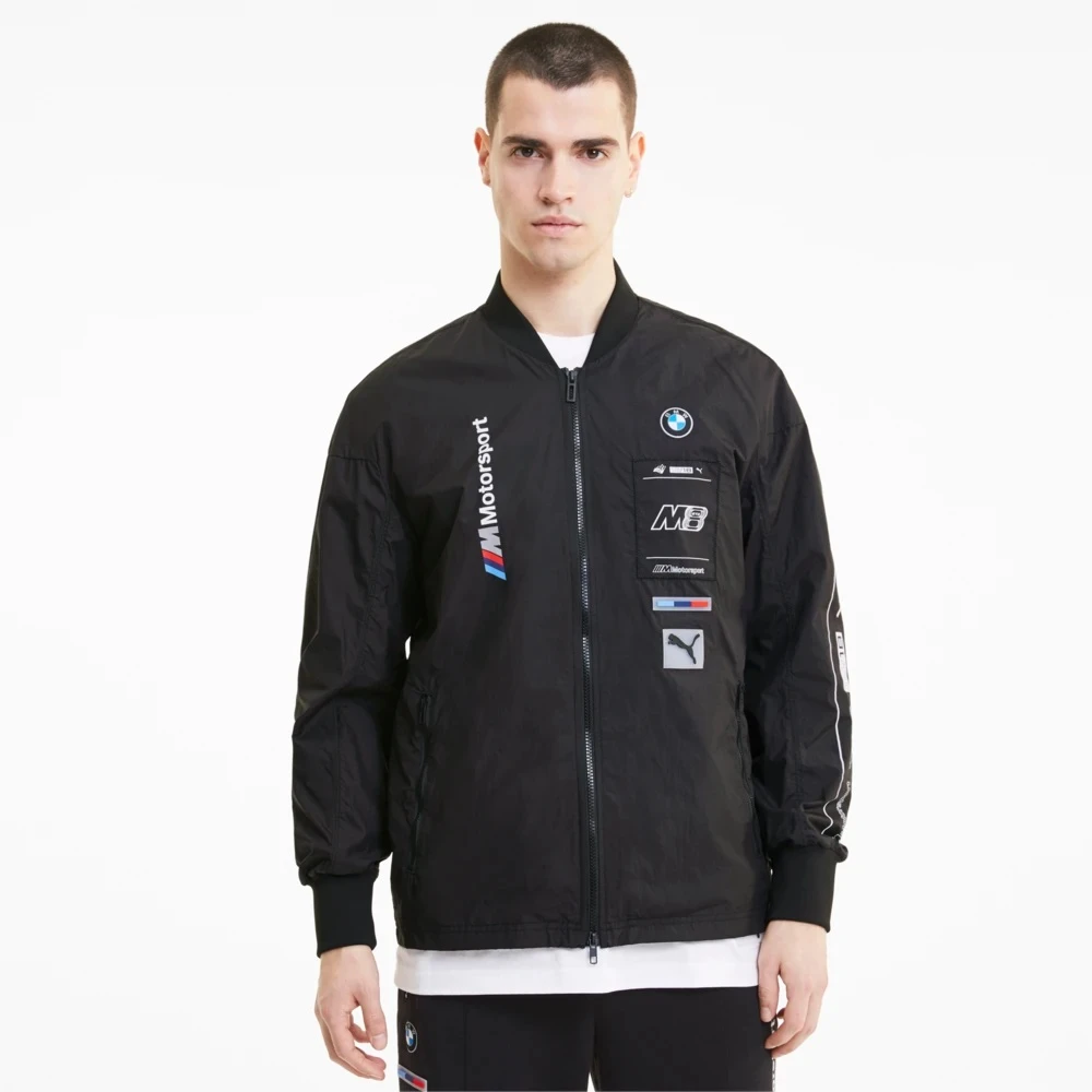 Вітровка чоловіча Puma Bmw Motorsport Street Jacket Black (597969-01) — фото 5