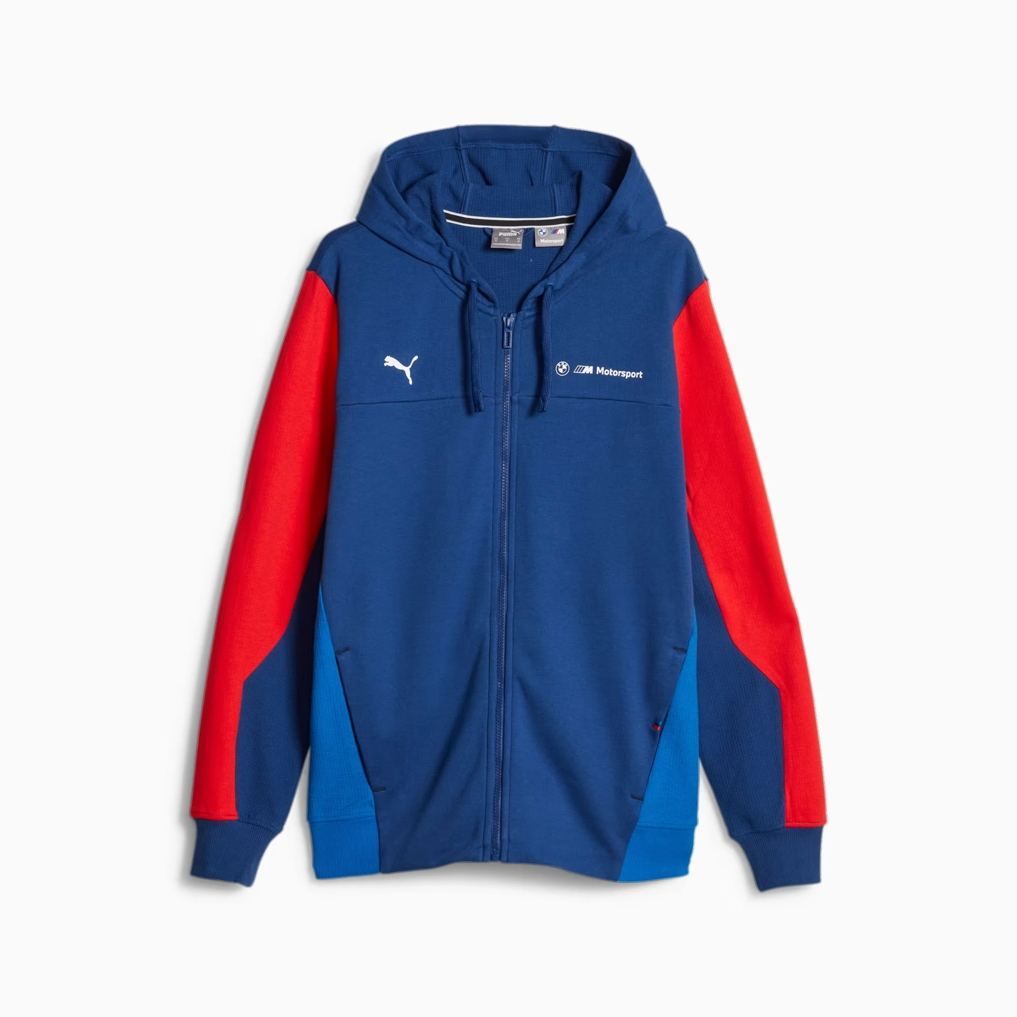 Кофта чоловіча Puma Bmw M Motorsport Hooded Sweat Jacket Blue (621221-04) — фото 7
