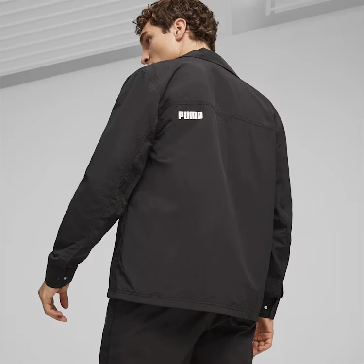 Кофта чоловіча Puma Puma Shirt Jacket Blac (623681-01) — фото 4