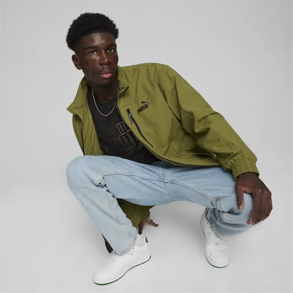 Кофта чоловіча Puma Style Windbreaker Olive (623685-33) — фото 3