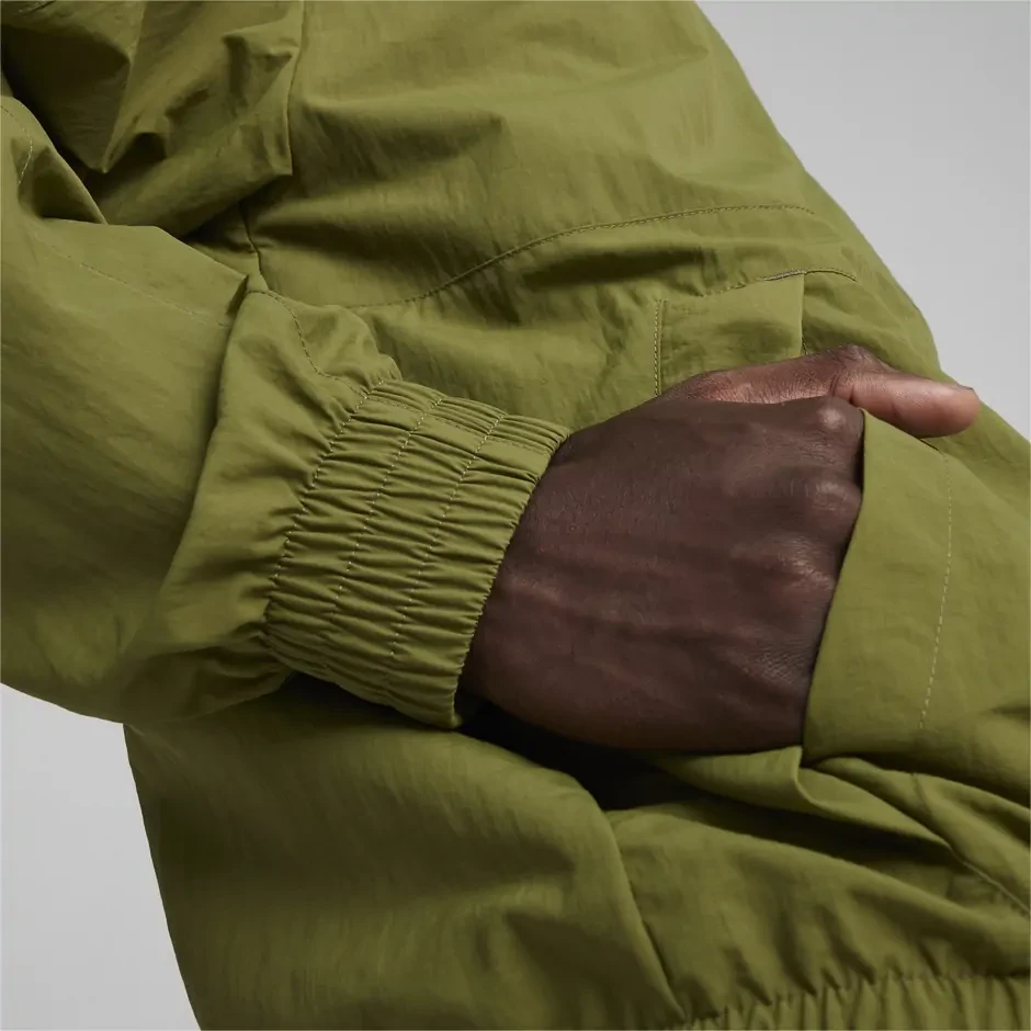 Кофта чоловіча Puma Style Windbreaker Olive (623685-33) — фото 5