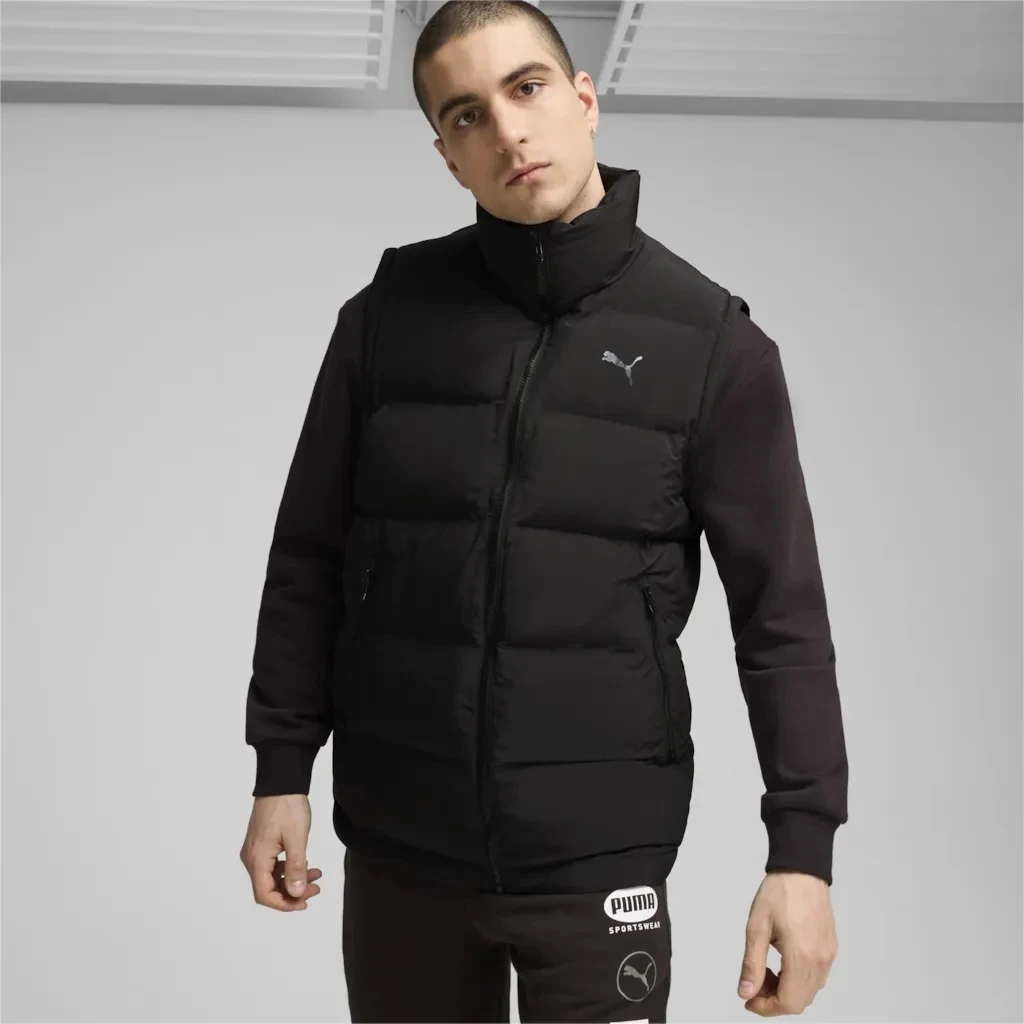 Жилетка чоловіча Puma Mono Vest Black (626468-01) — фото 1