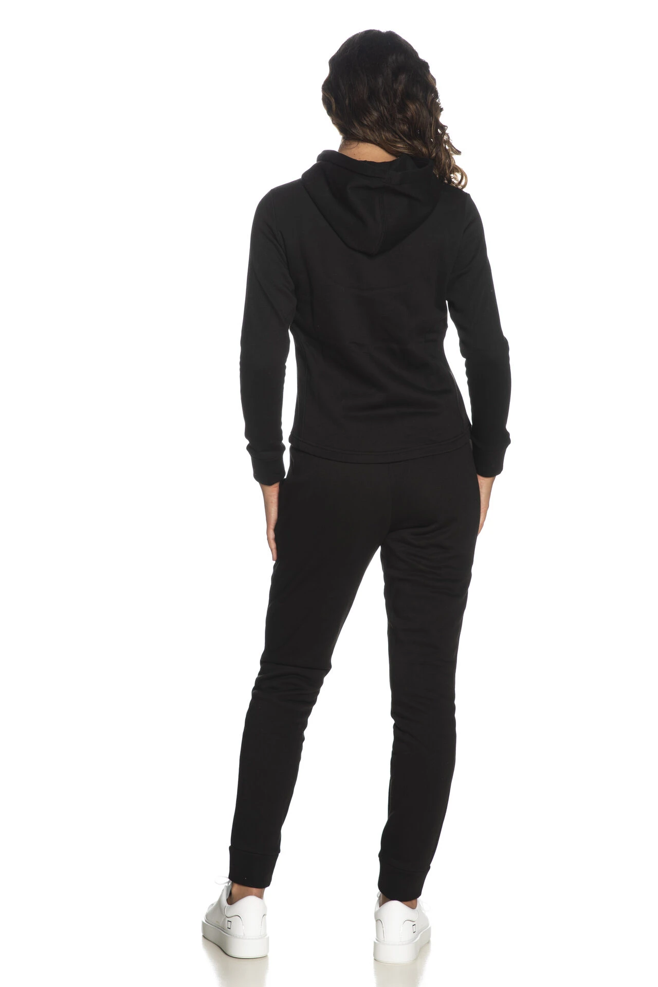 Спортивний костюм жіночий Puma Classic Fleece Tracksuit Black (670022-01) — фото 4
