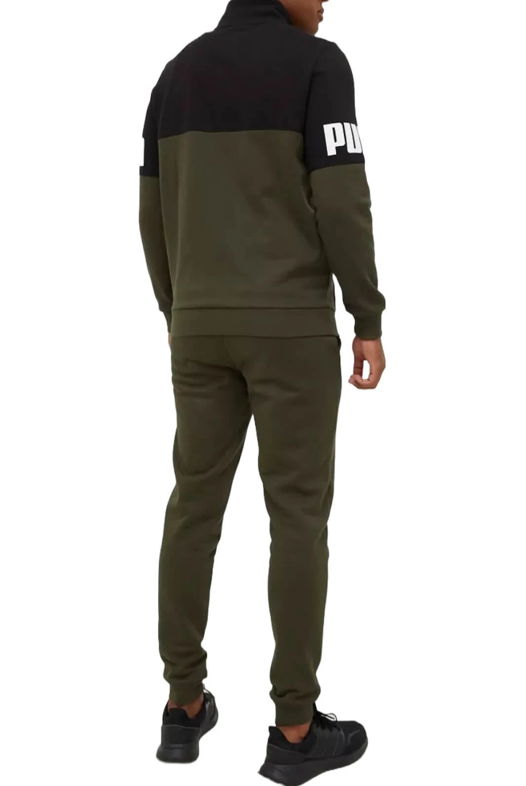 Спортивний костюм чоловічий Puma Power Fleece Olive 670038-70 (670038-70) — фото 4