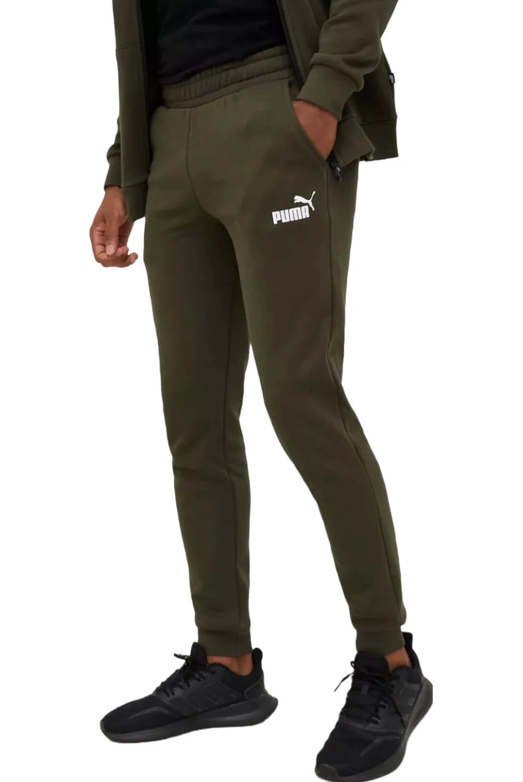Спортивний костюм чоловічий Puma Power Fleece Olive 670038-70 (670038-70) — фото 5