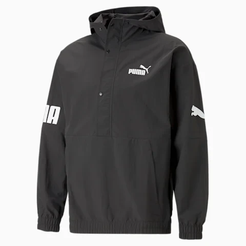 Куртка чоловіча Puma Power Windbreaker Black (673247-01) — фото 1
