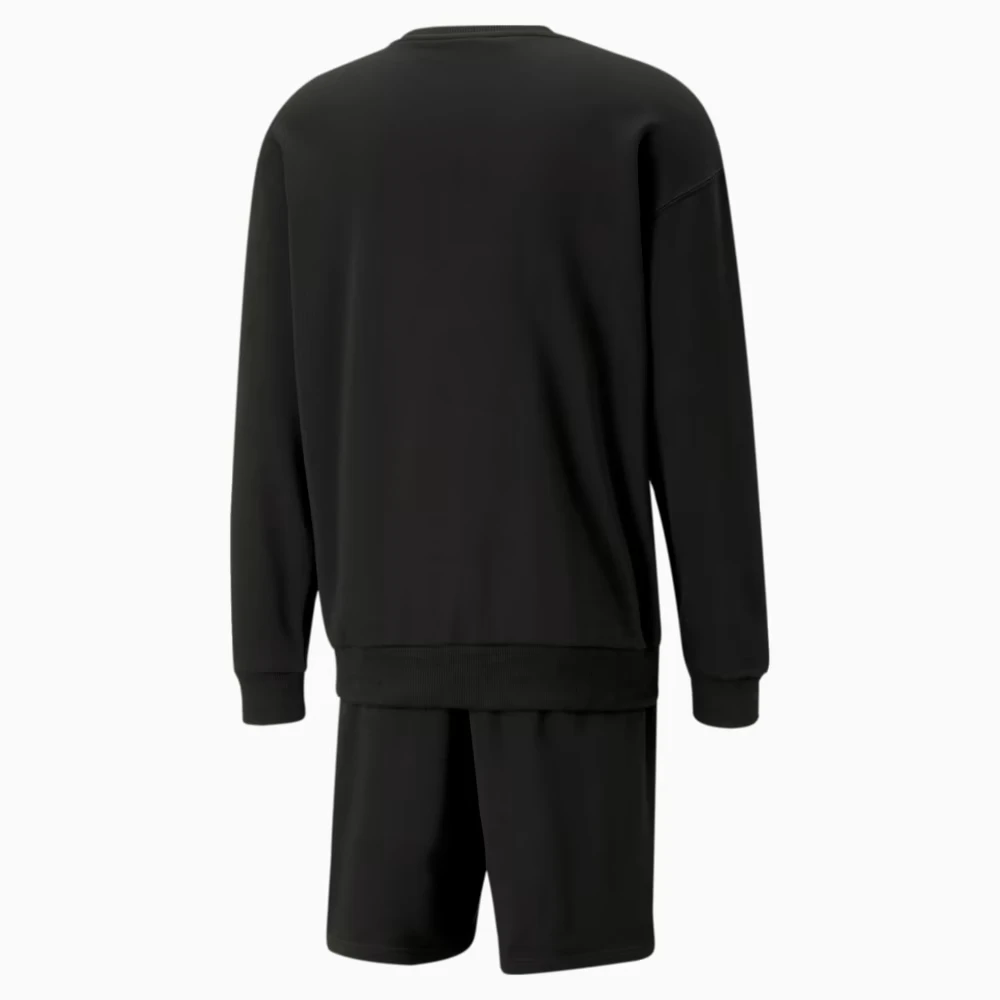 Спортивний костюм чоловічий Puma Relaxed Black (673308-01) — фото 7
