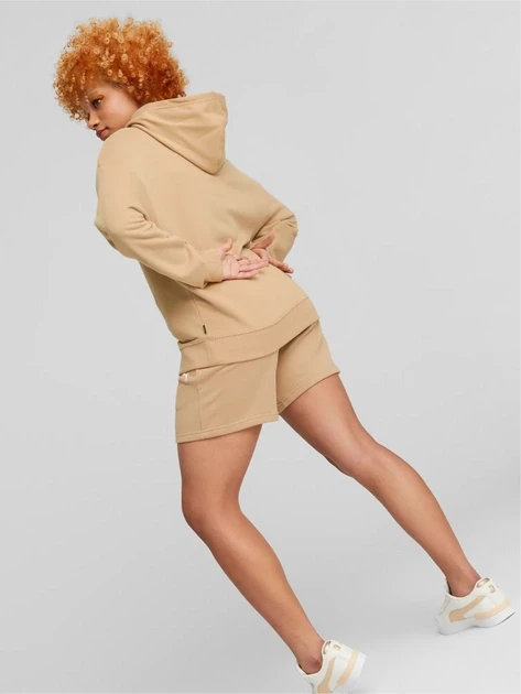 Спортивний костюм жіночий Puma Loungewear Short Beige (673703-89) — фото 4